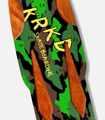 Krooked Kamo Diamond Quade Deck