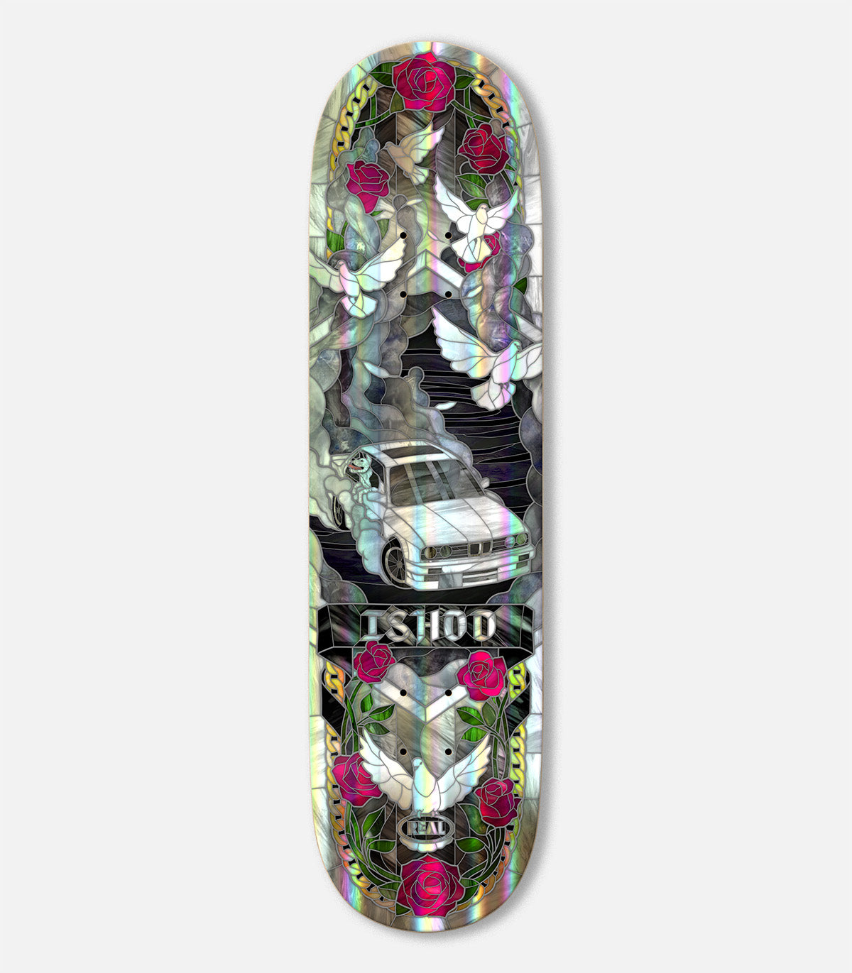 Real Ishod Wair Holographic Cathedral II Twin Tail Deck