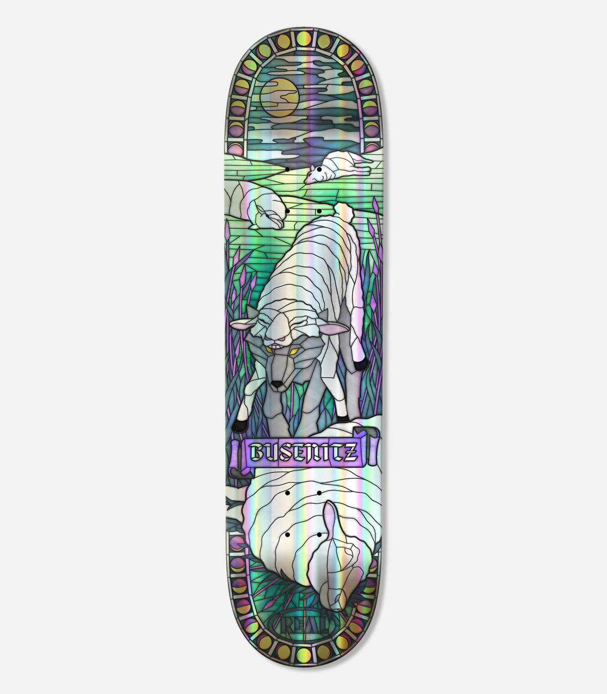 Real Dennis Busenitz Holographic Cathedral Deck
