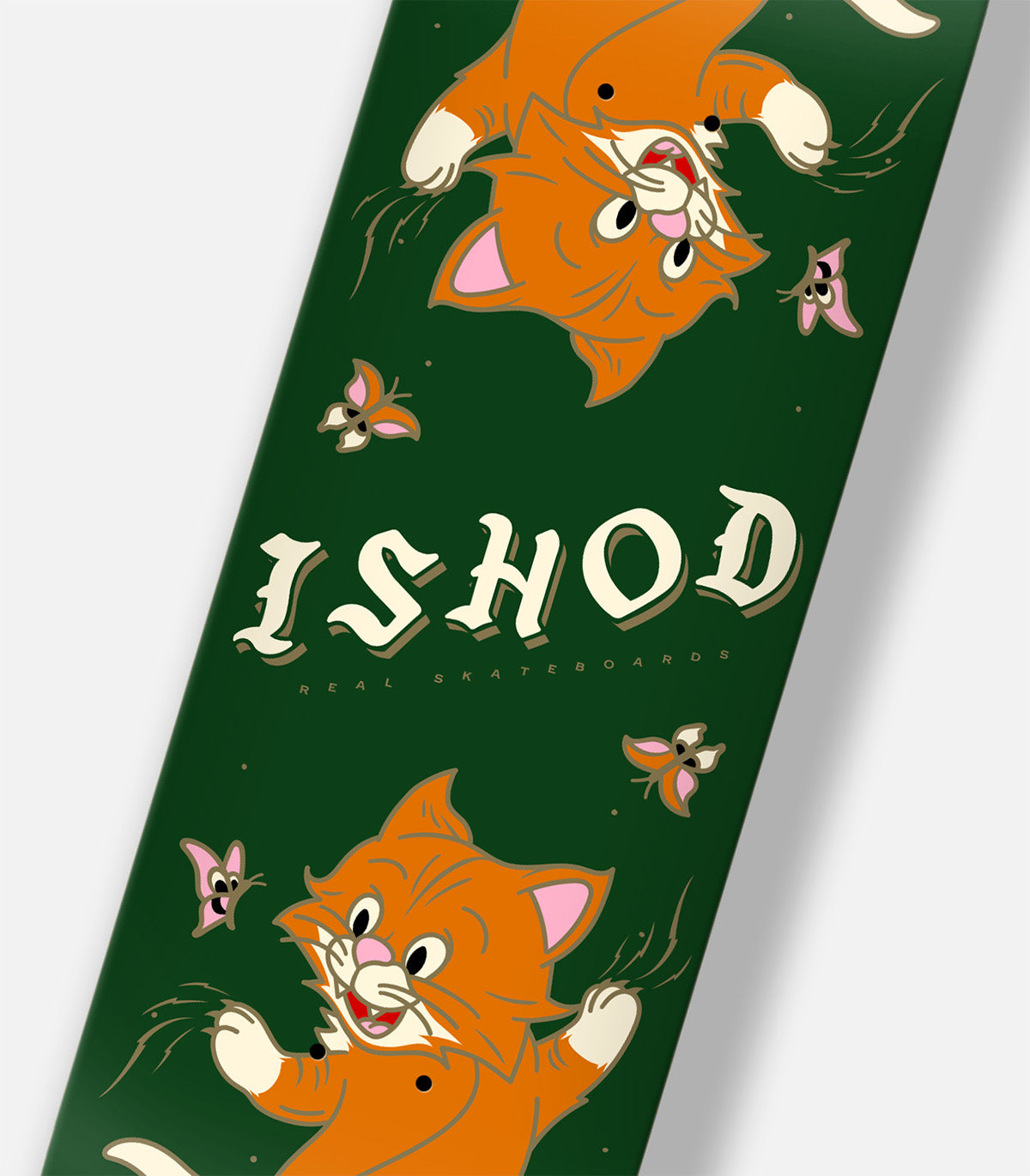 Real Ishod Wair Kitten Slick Twin Tail Deck