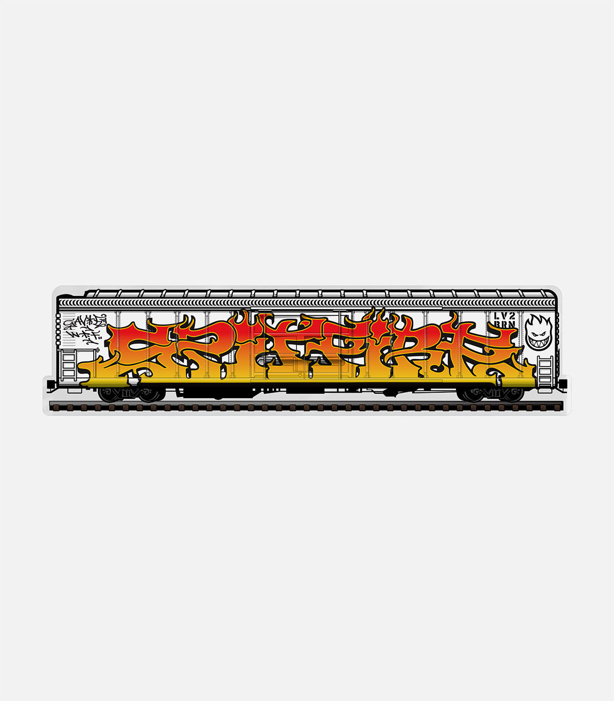 Spitfire Savie II Train Yard Sticker