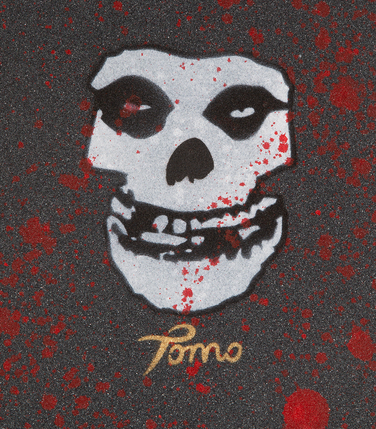Tomo Skate Co. Misfits Crimson Ghost Griptape