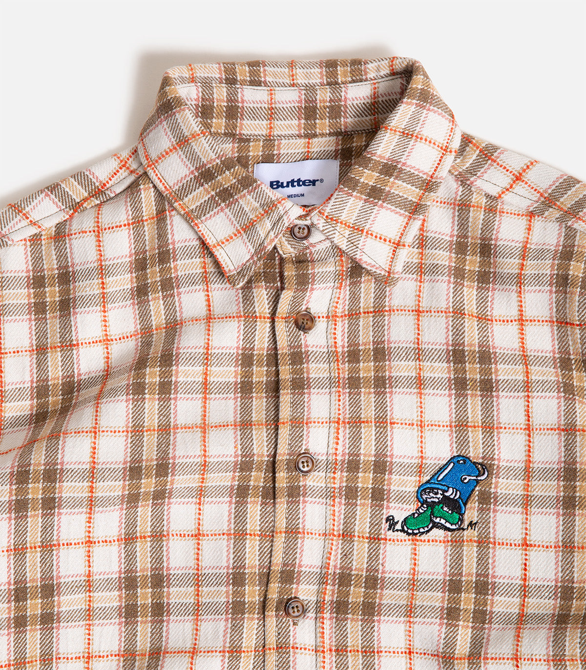 Butter Goods Bucket Plaid T-Shirt